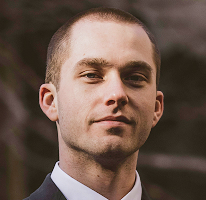 Trading analyst Thomas Whitfield, crypto market expert, portrait